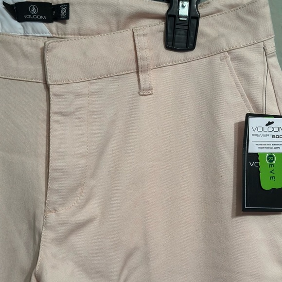 NWT Volcom  Pants Womens Sz 29 Fix Waist Slim Straight Regular Fit - Picture 13 of 15